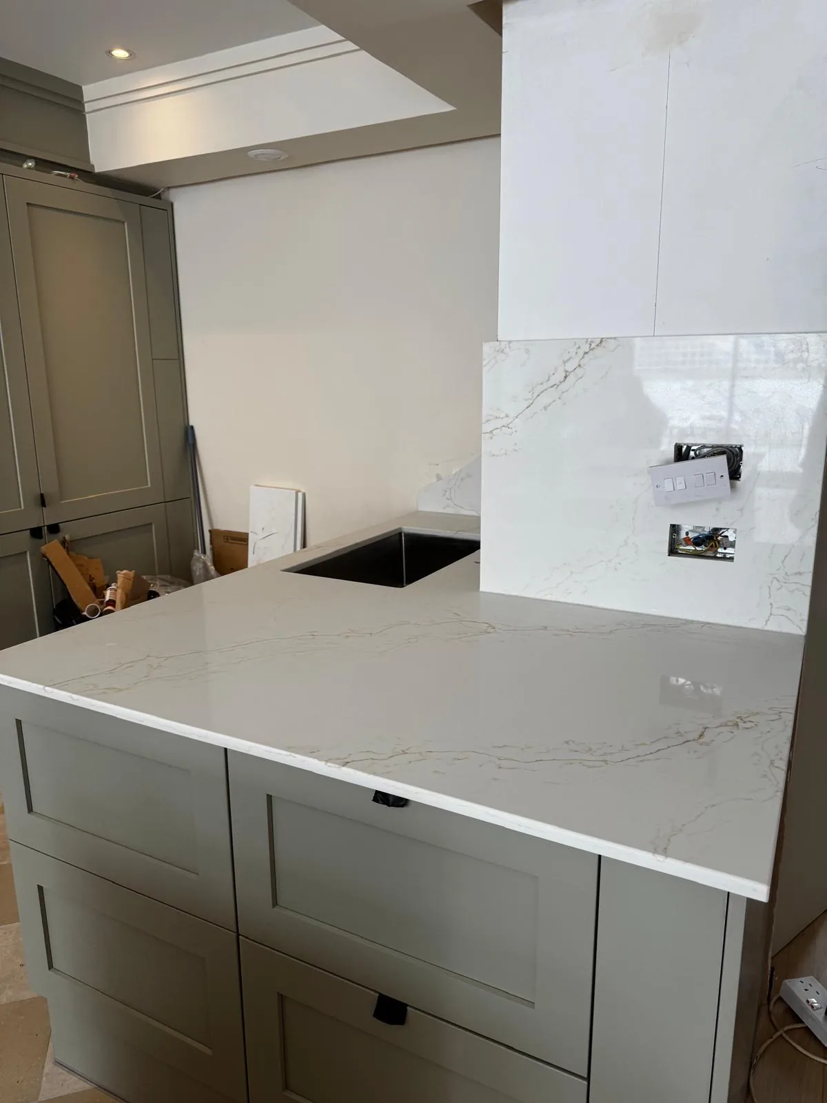 A&M Marble & Stone kitchen project 9